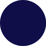 Rond mauve foncé